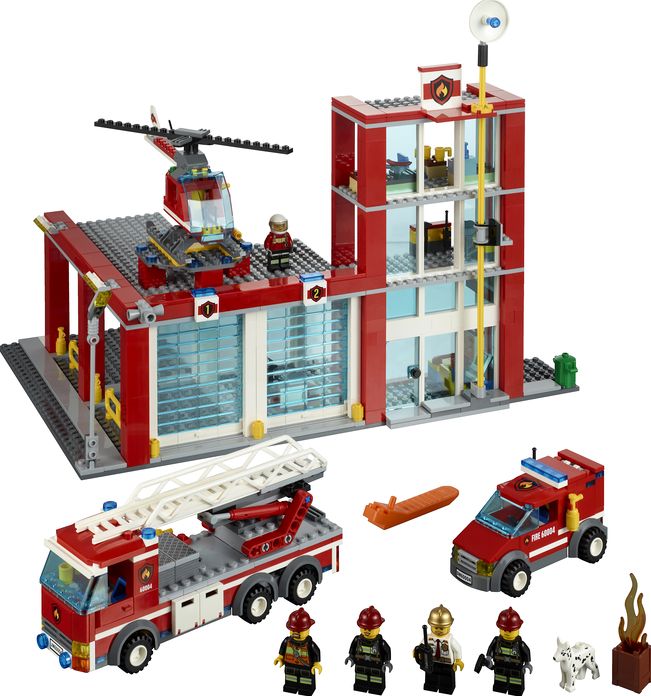 LEGO City Fire Fire Station 60004