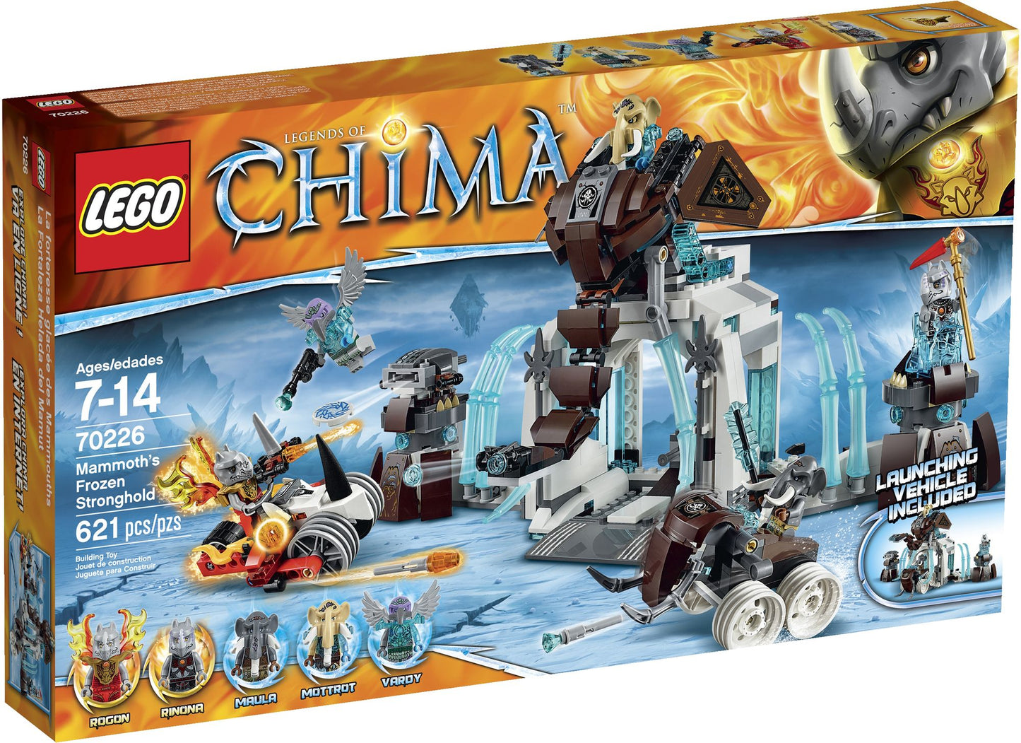 LEGO Chima Mammoths Frozen Stronghold 70226
