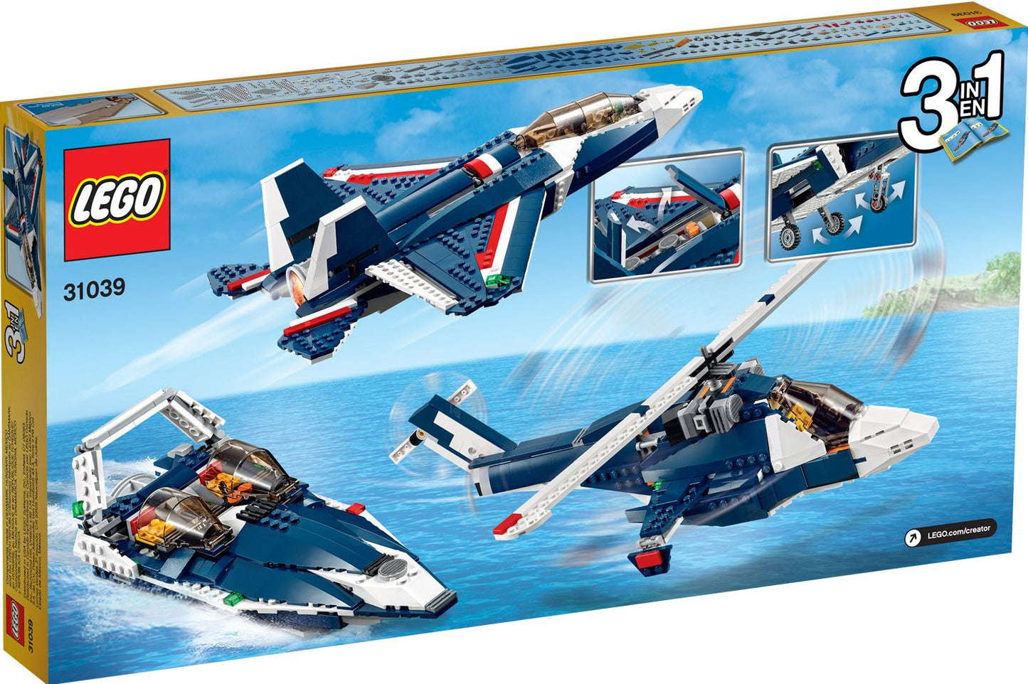 LEGO Creator Blue Power Jet 31039