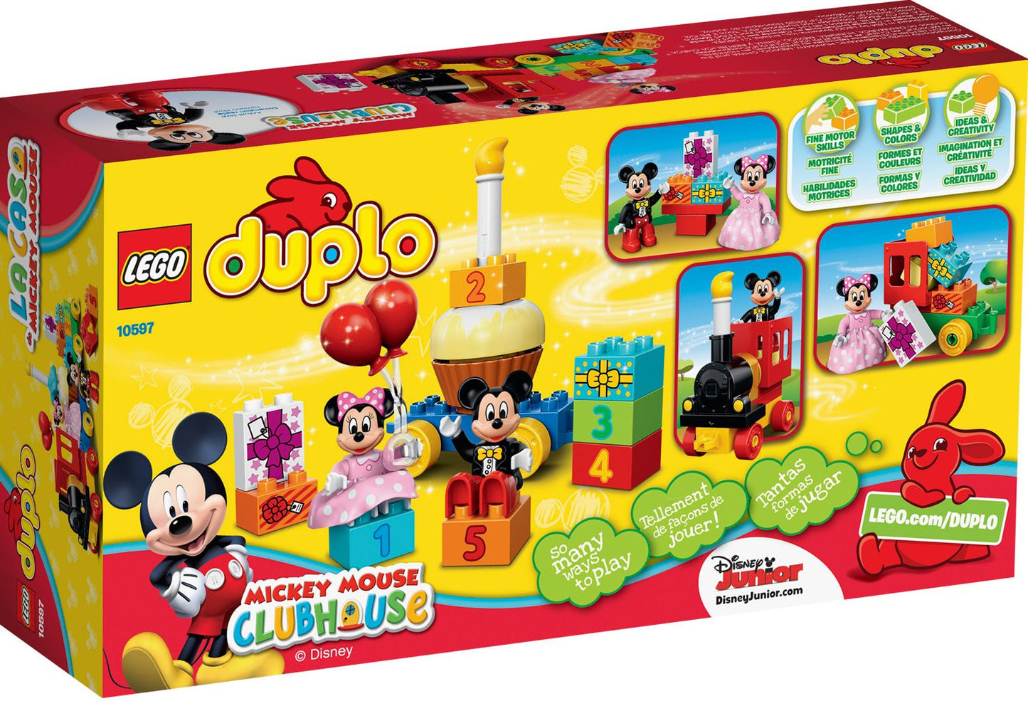 LEGO DUPLO brand Disney Mickey & Minnie Birthday Parade 10597
