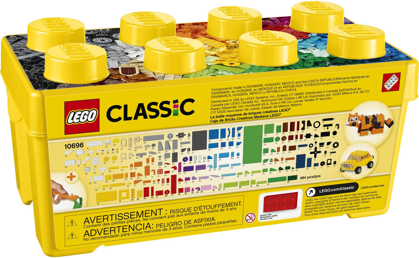 10696 LEGO Classic LEGO Medium Creative Brick Box