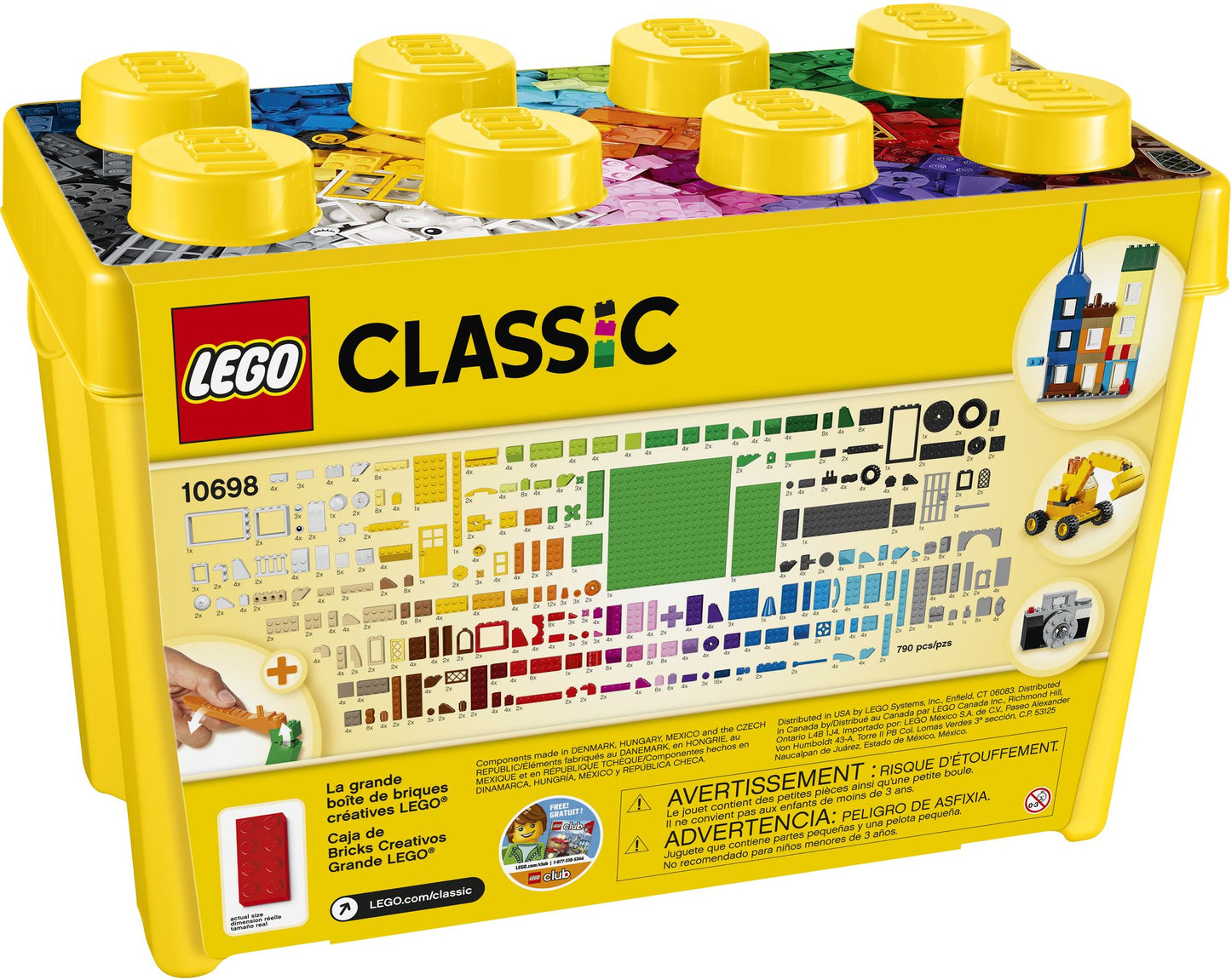 10698 LEGO Classic LEGO Large Creative Brick Box