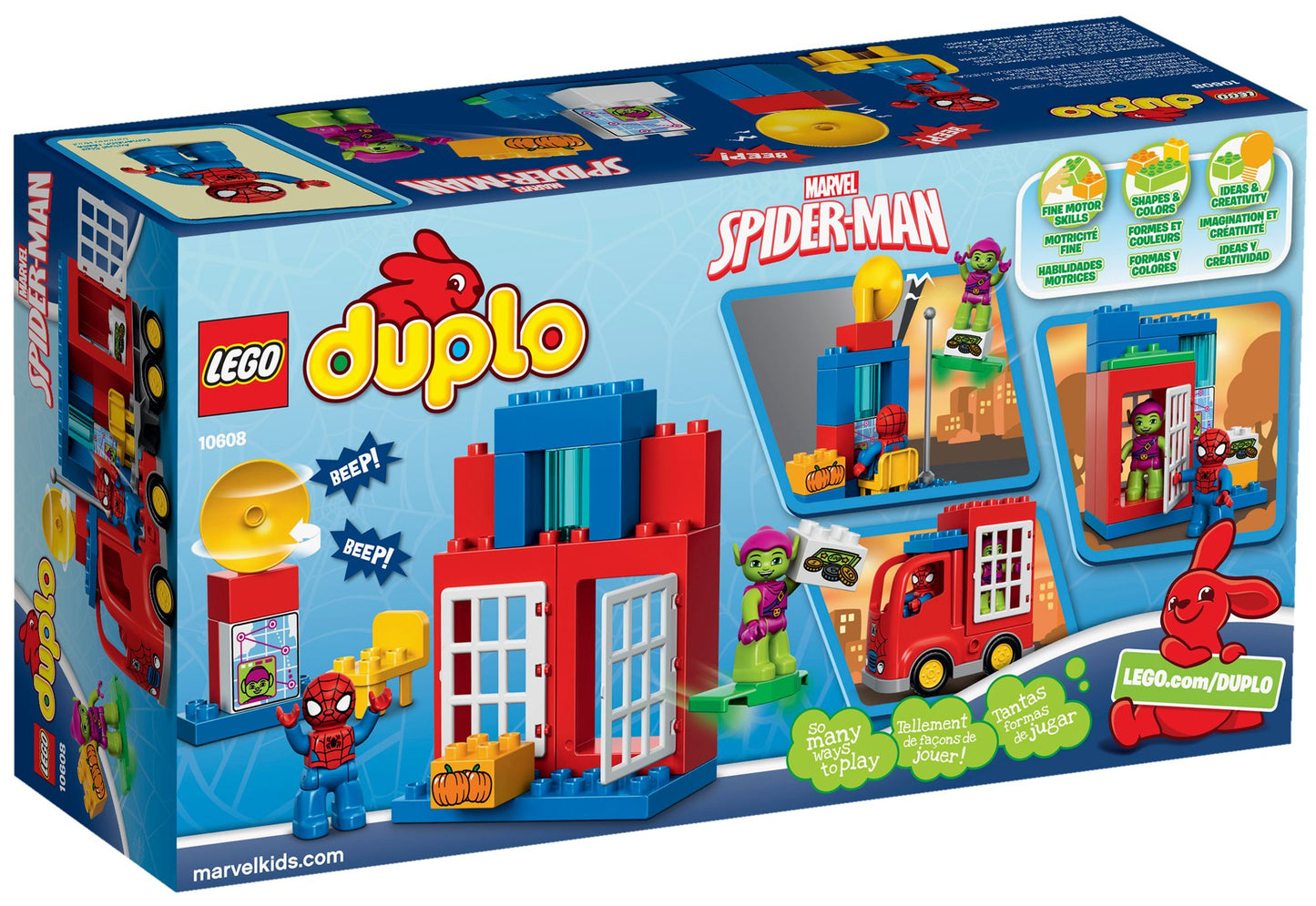 LEGO DUPLO Super Heroes Spider-Man Spider Truck Adventure 10608