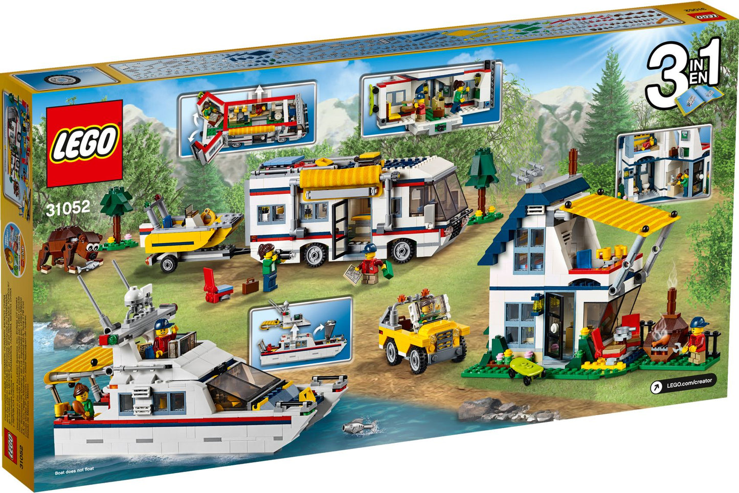 31052 LEGO LEGO Creator Vacation Getaways