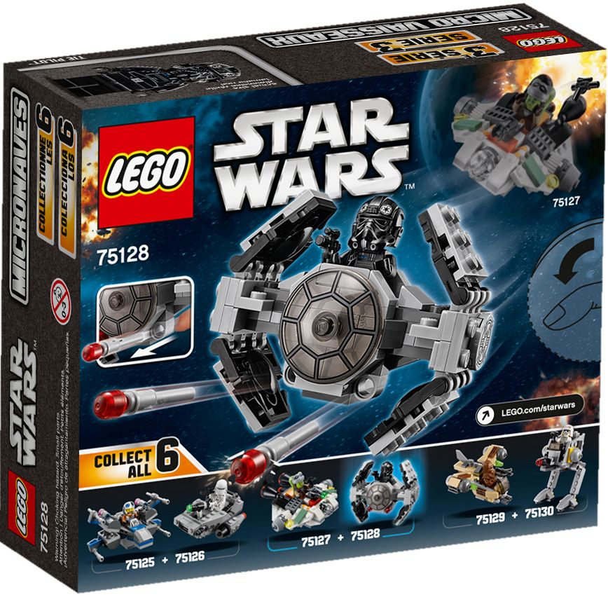 75128 LEGO Star Wars TM TIE Advanced Prototyp
