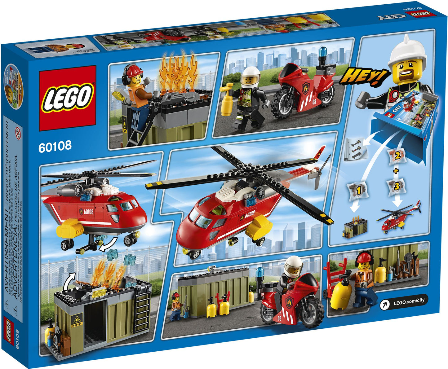 60108 LEGO City Fire Response Unit