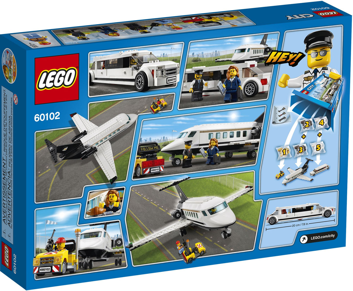 60102 LEGO City Airport Airport VIP Service
