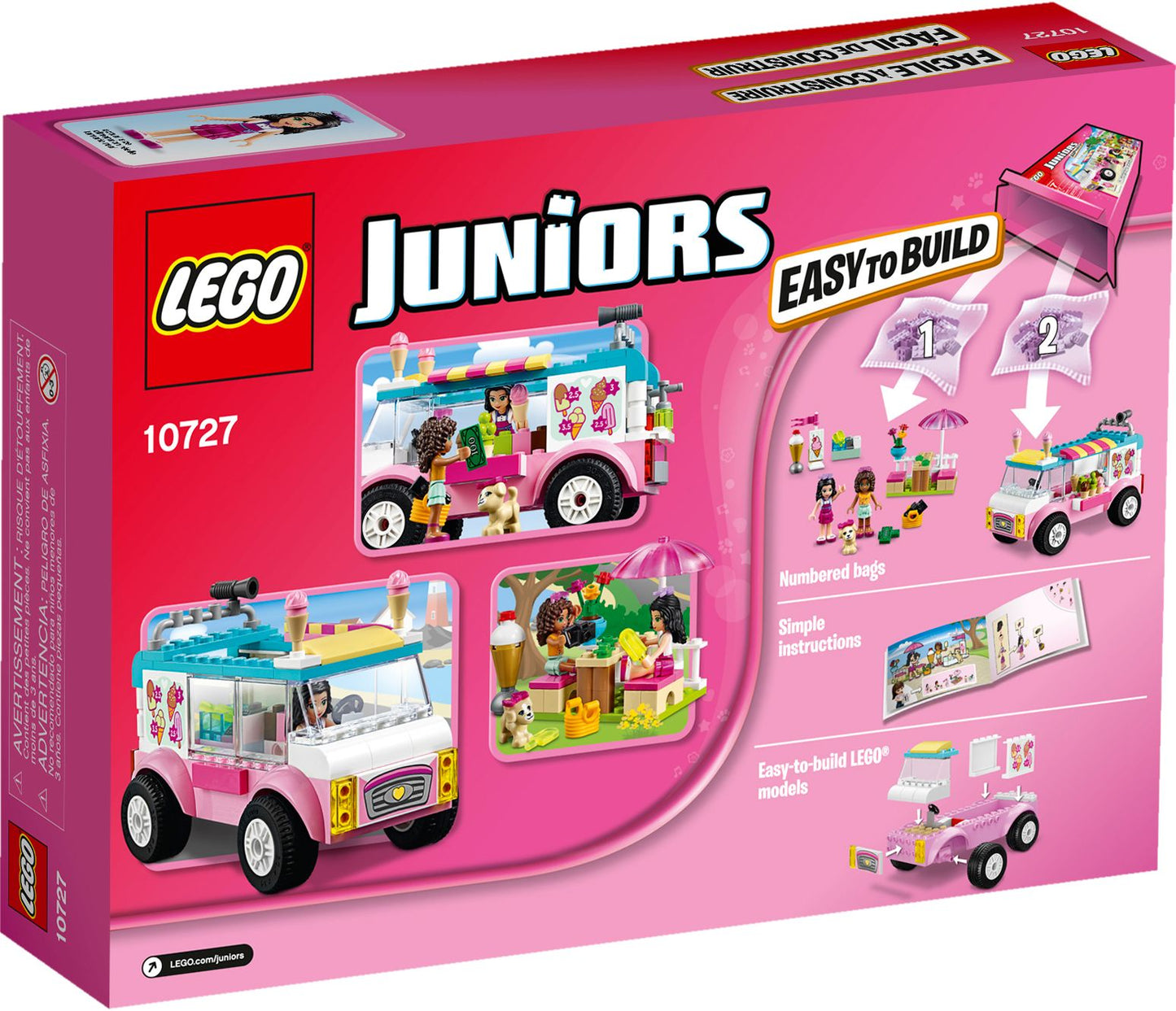 10727 LEGO Juniors Emmas Ice Cream Truck