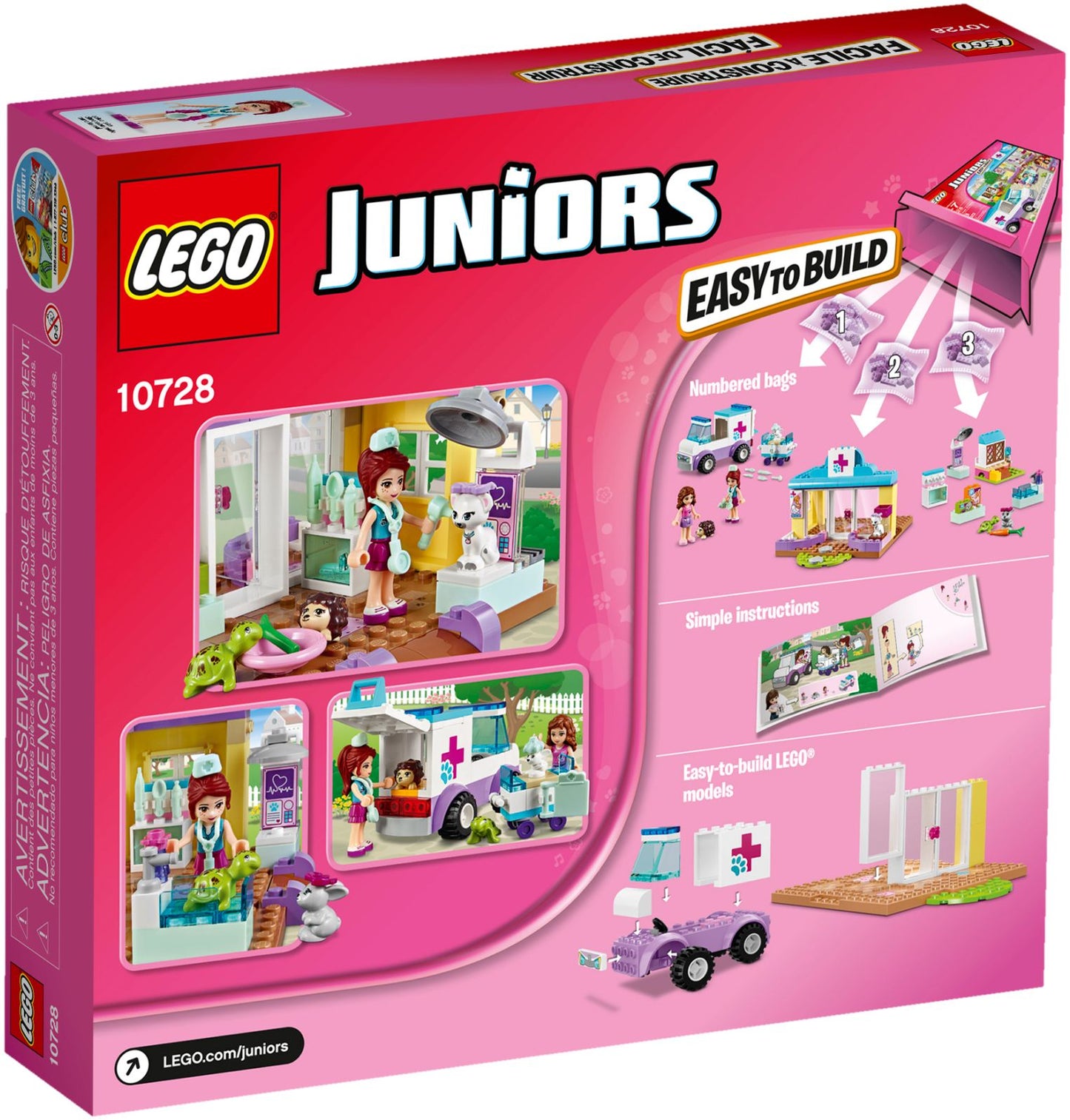 10728 LEGO Juniors Mias Vet Clinic