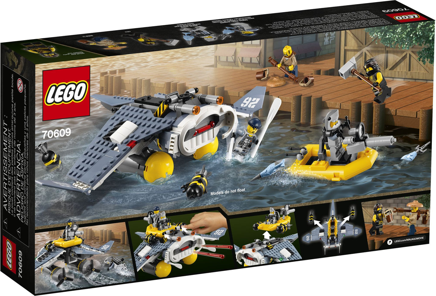 LEGO Ninjago 70609 Manta Ray Bomber