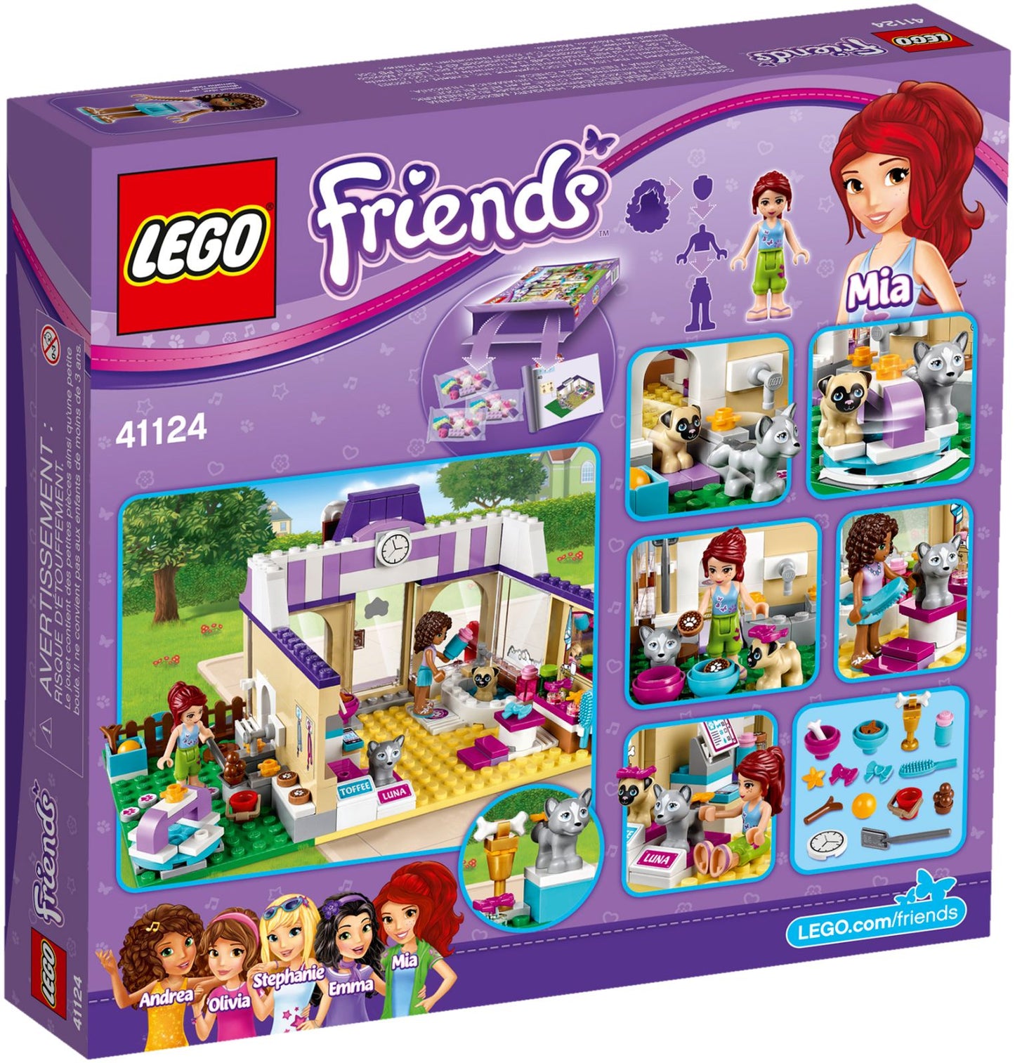41124 LEGO LEGO Friends Heartlake Puppy Daycare