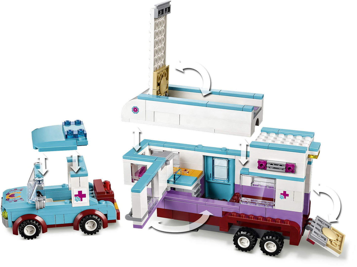 41125 LEGO LEGO Friends Horse Vet Trailer