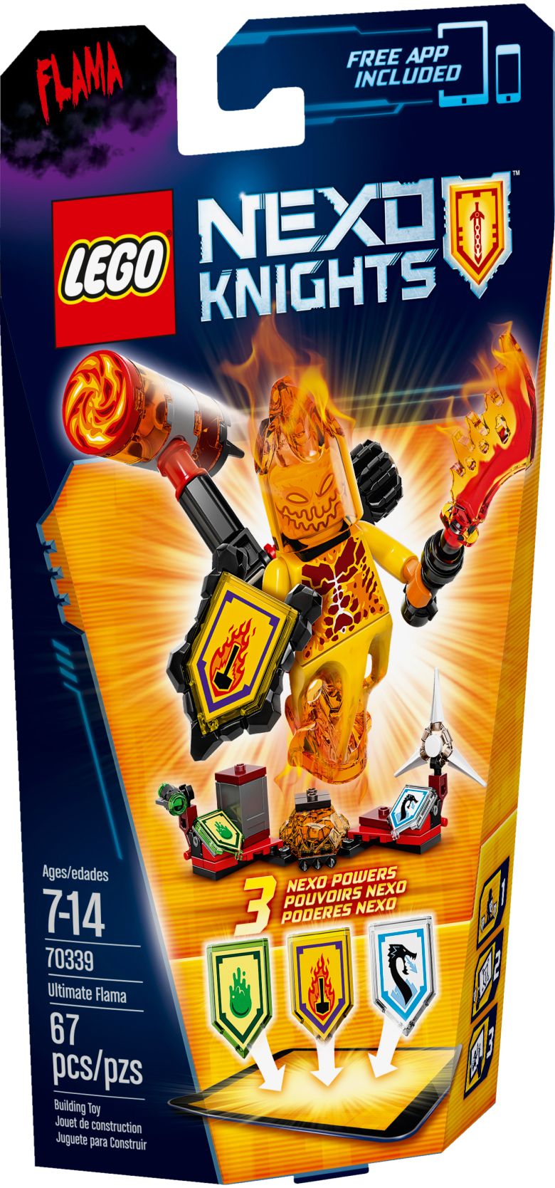 70339 LEGO Nexo Knights Ultimate Flama