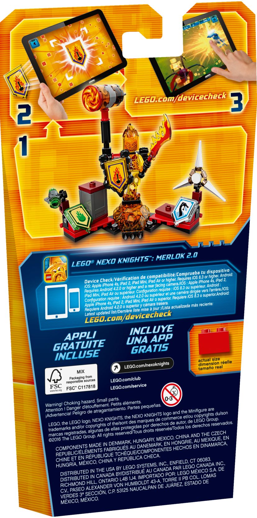 70339 LEGO Nexo Knights Ultimate Flama