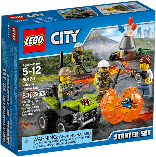60120 LEGO City In/Out Volcano Starter Set