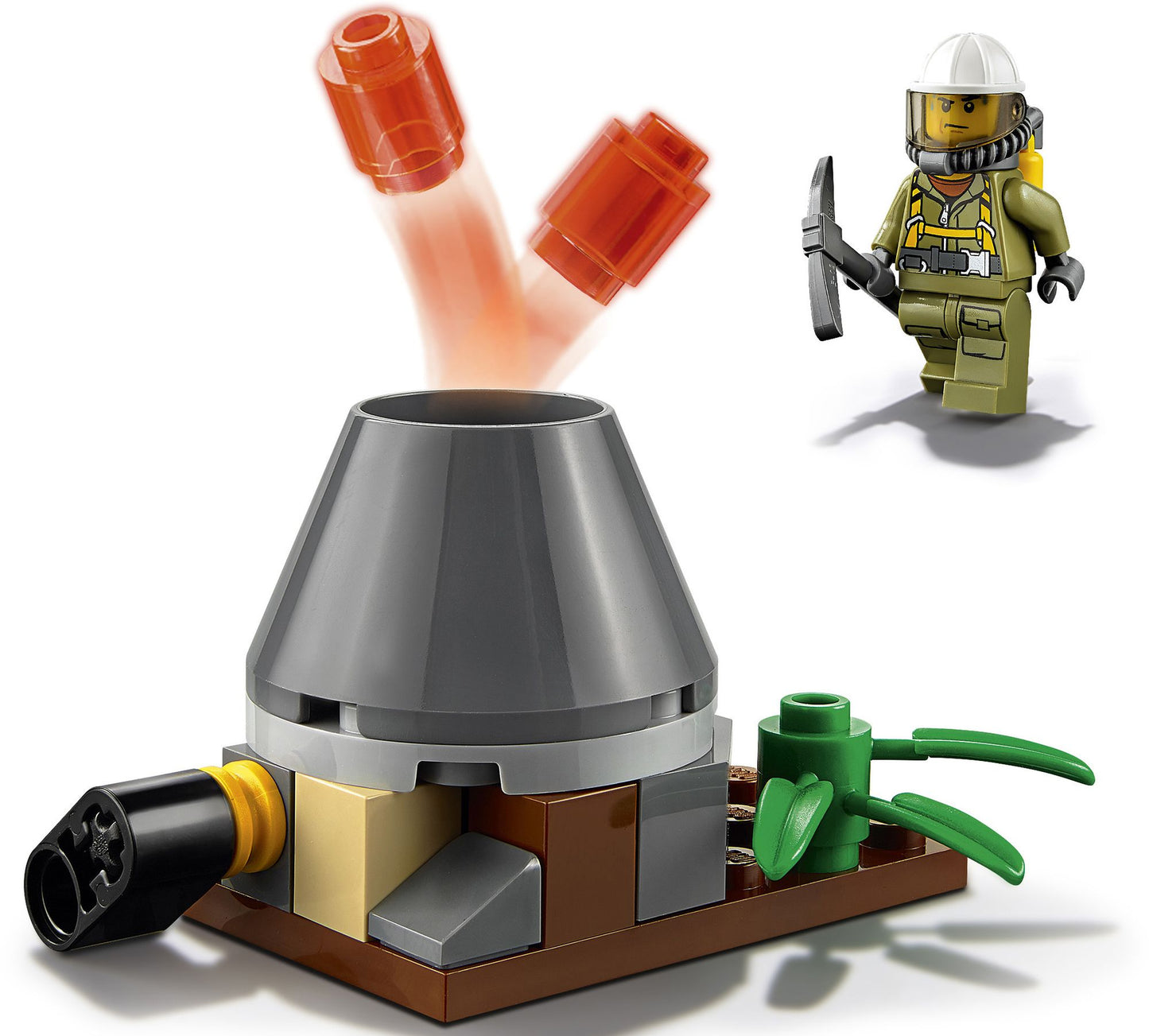 60120 LEGO City In/Out Volcano Starter Set