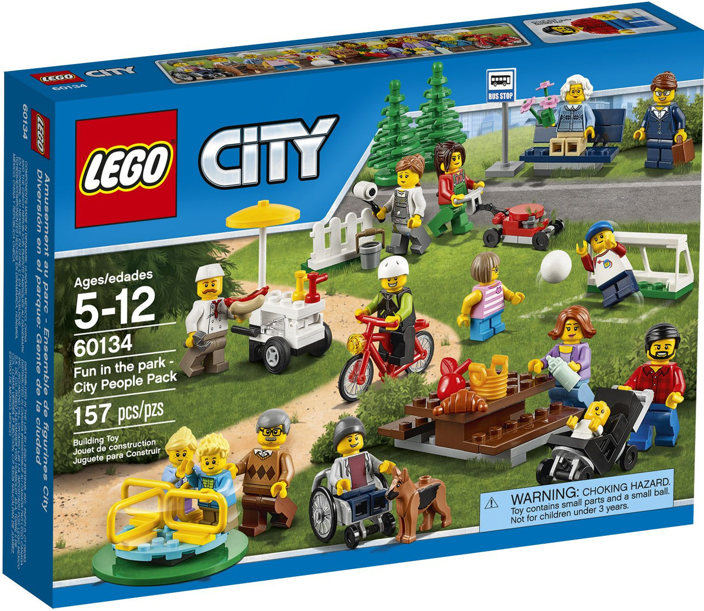60134 LEGO City Town Fun in the park - City People Pack