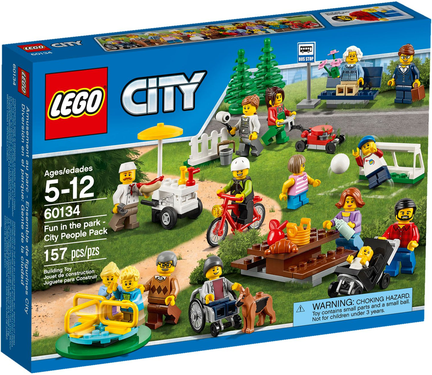 60134 LEGO City Town Fun in the park - City People Pack