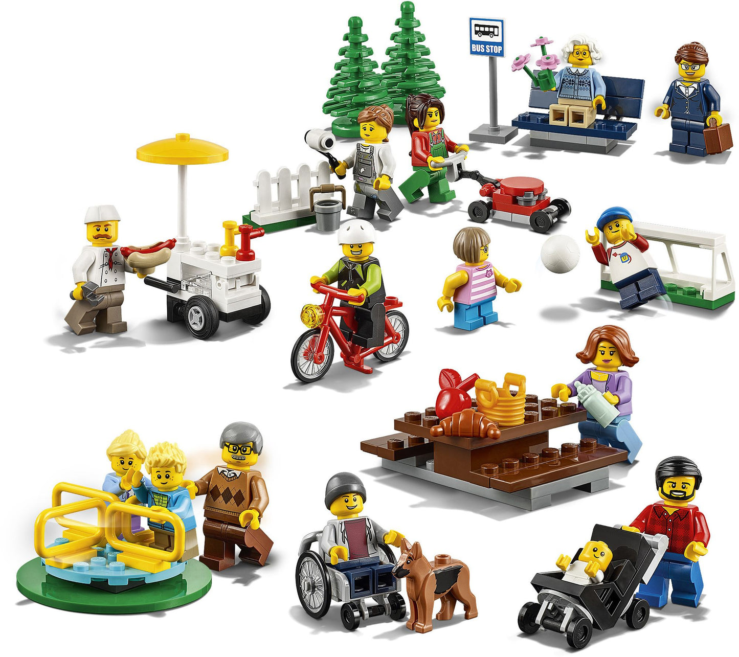 60134 LEGO City Town Fun in the park - City People Pack