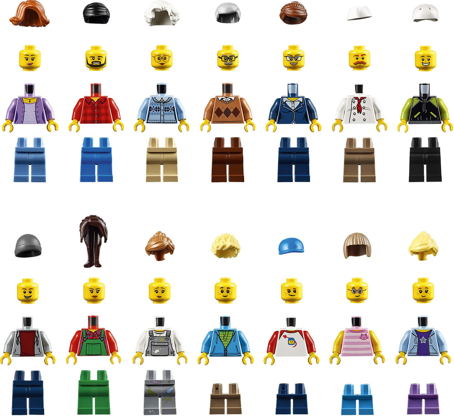 60134 LEGO City Town Fun in the park - City People Pack