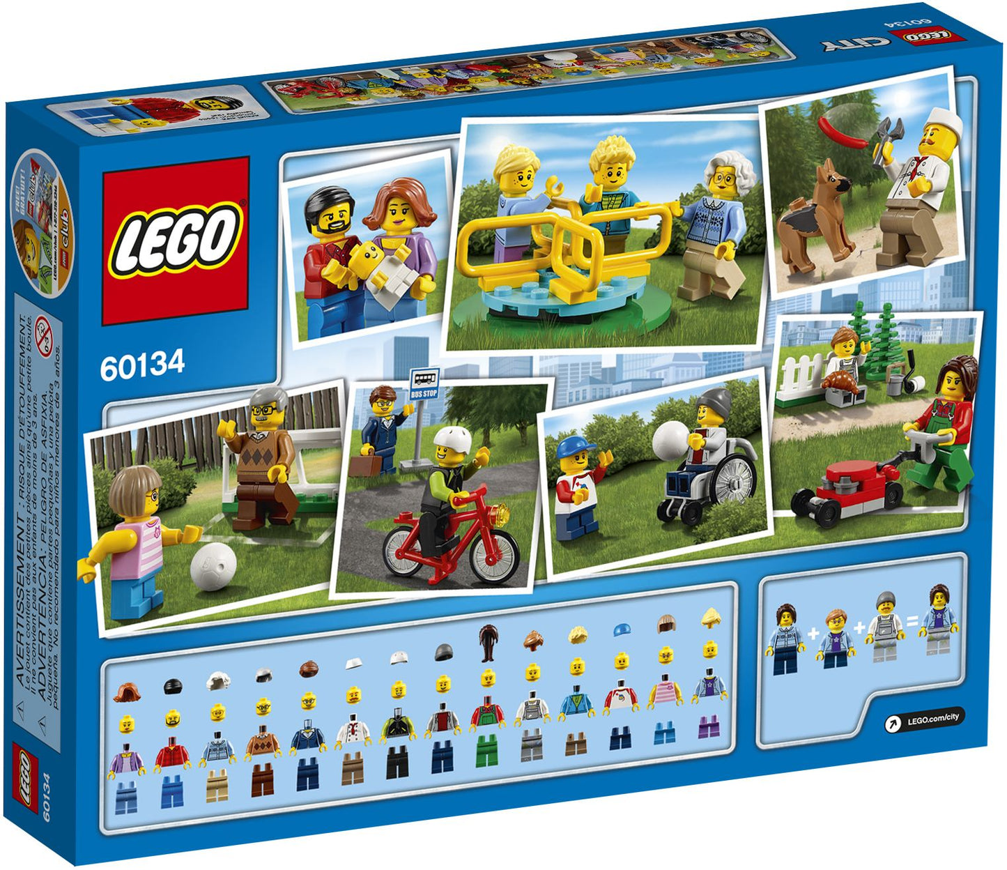 60134 LEGO City Town Fun in the park - City People Pack