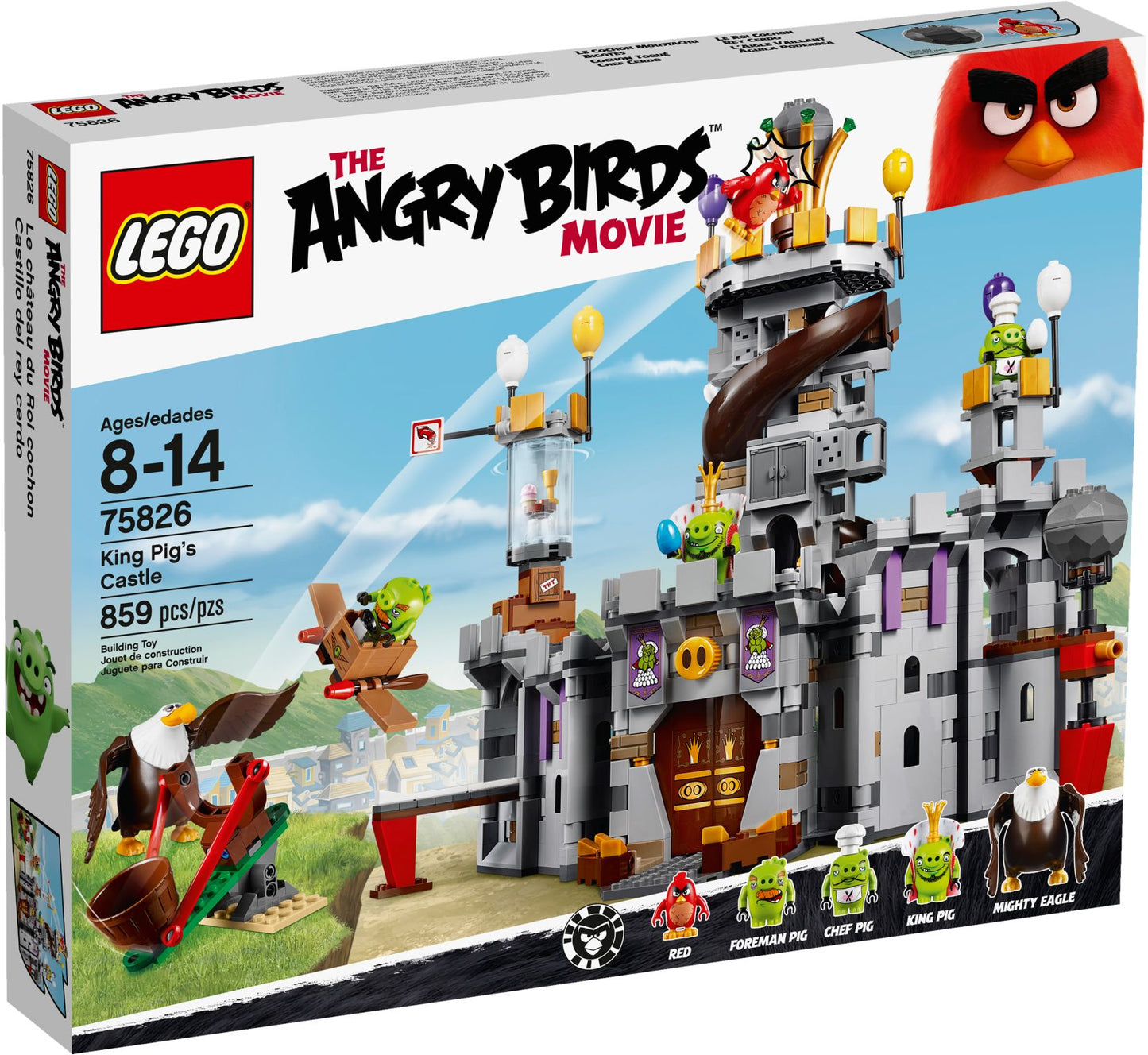 75826 LEGO® Angry Birds King Pig's Castle