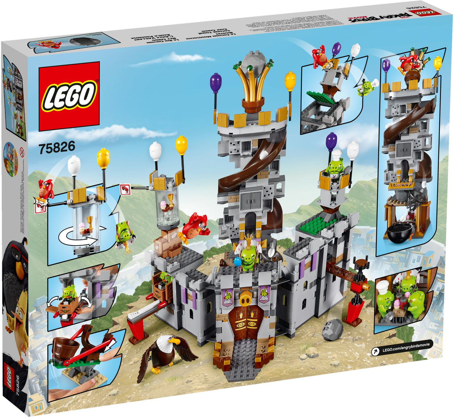 75826 LEGO® Angry Birds King Pig's Castle