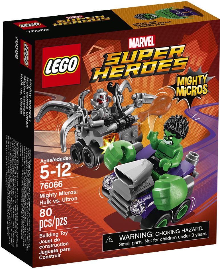 76066 LEGO Super Heroes Mighty Micros: Hulk vs. Ultron