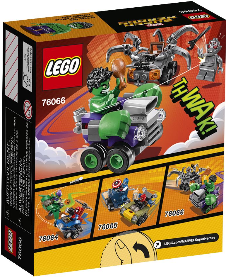 76066 LEGO Super Heroes Mighty Micros: Hulk vs. Ultron