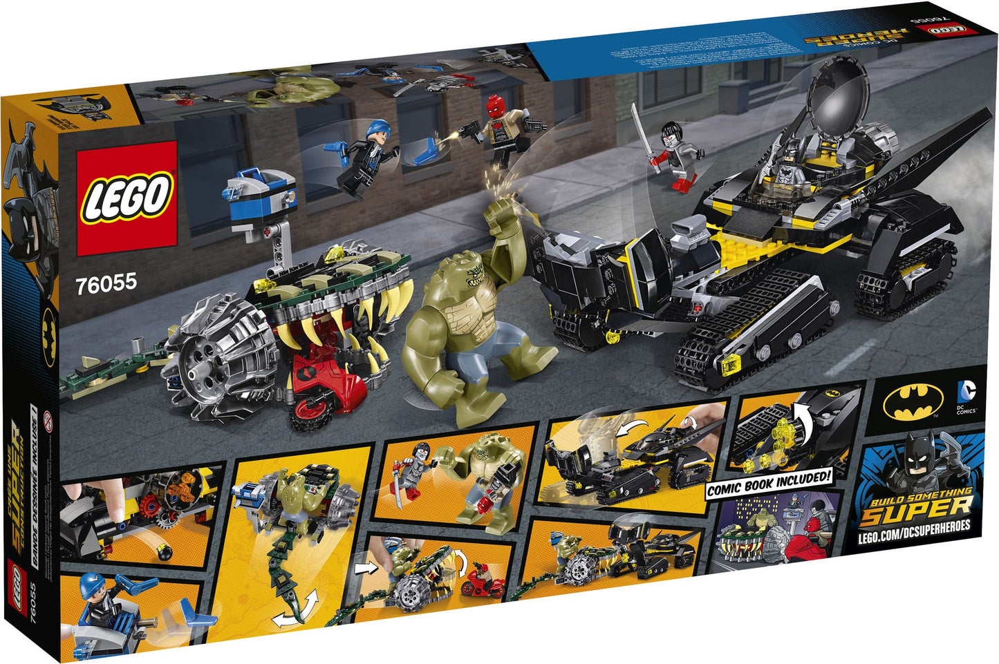 76055 LEGO Super Heroes Batman: Killer Croc Sewer Smash