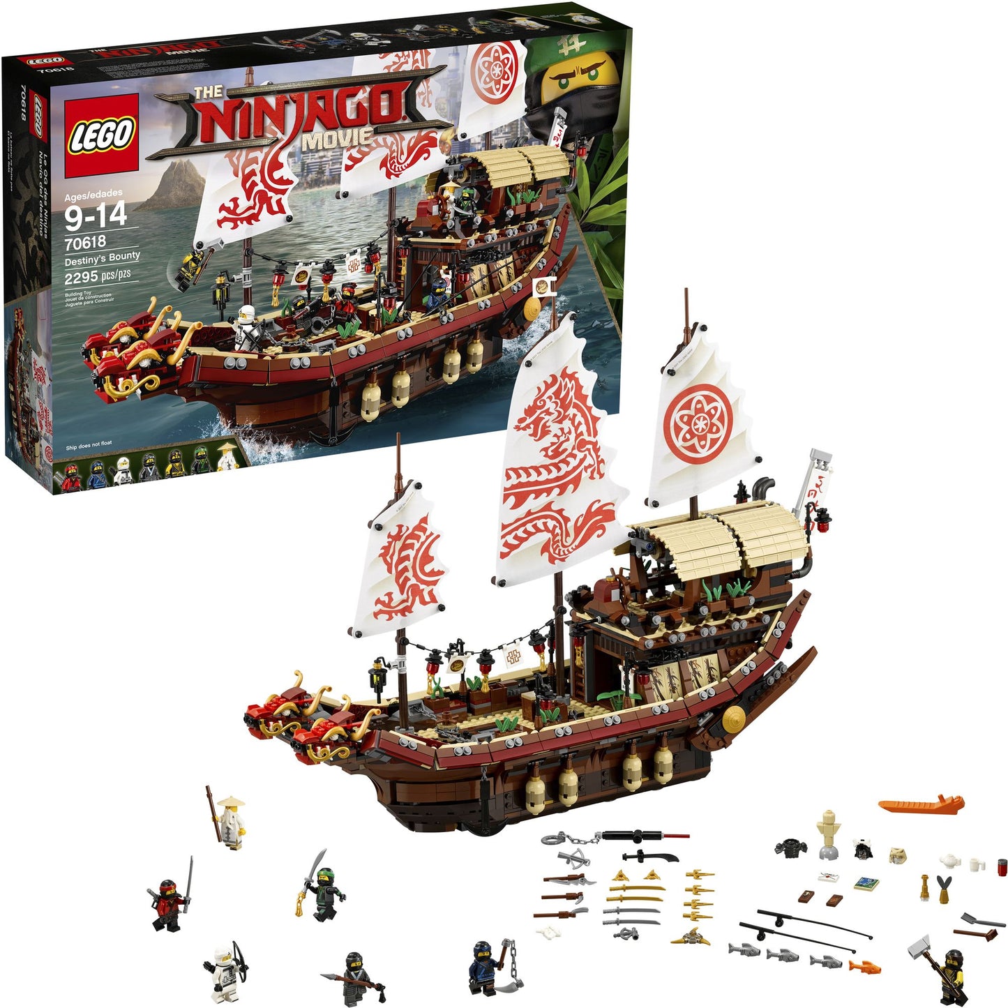 LEGO Ninjago 70618 Destiny's Bounty