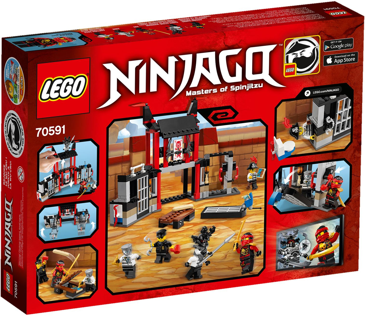 70591 LEGO Ninjago Kryptarium Prison Breakout