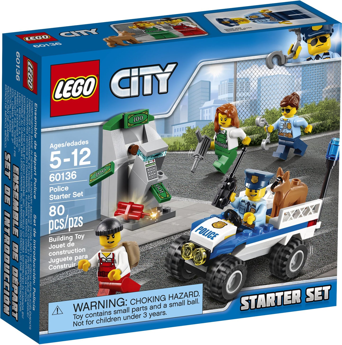 60136 LEGO City Police Starter Set