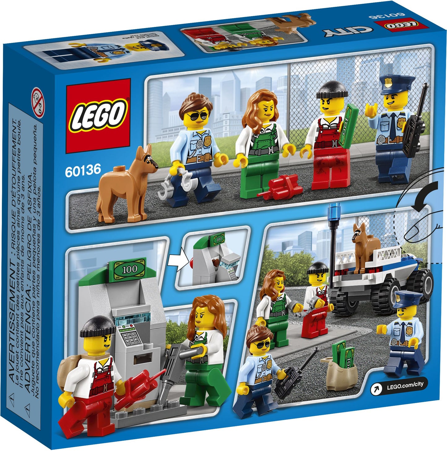 60136 LEGO City Police Starter Set