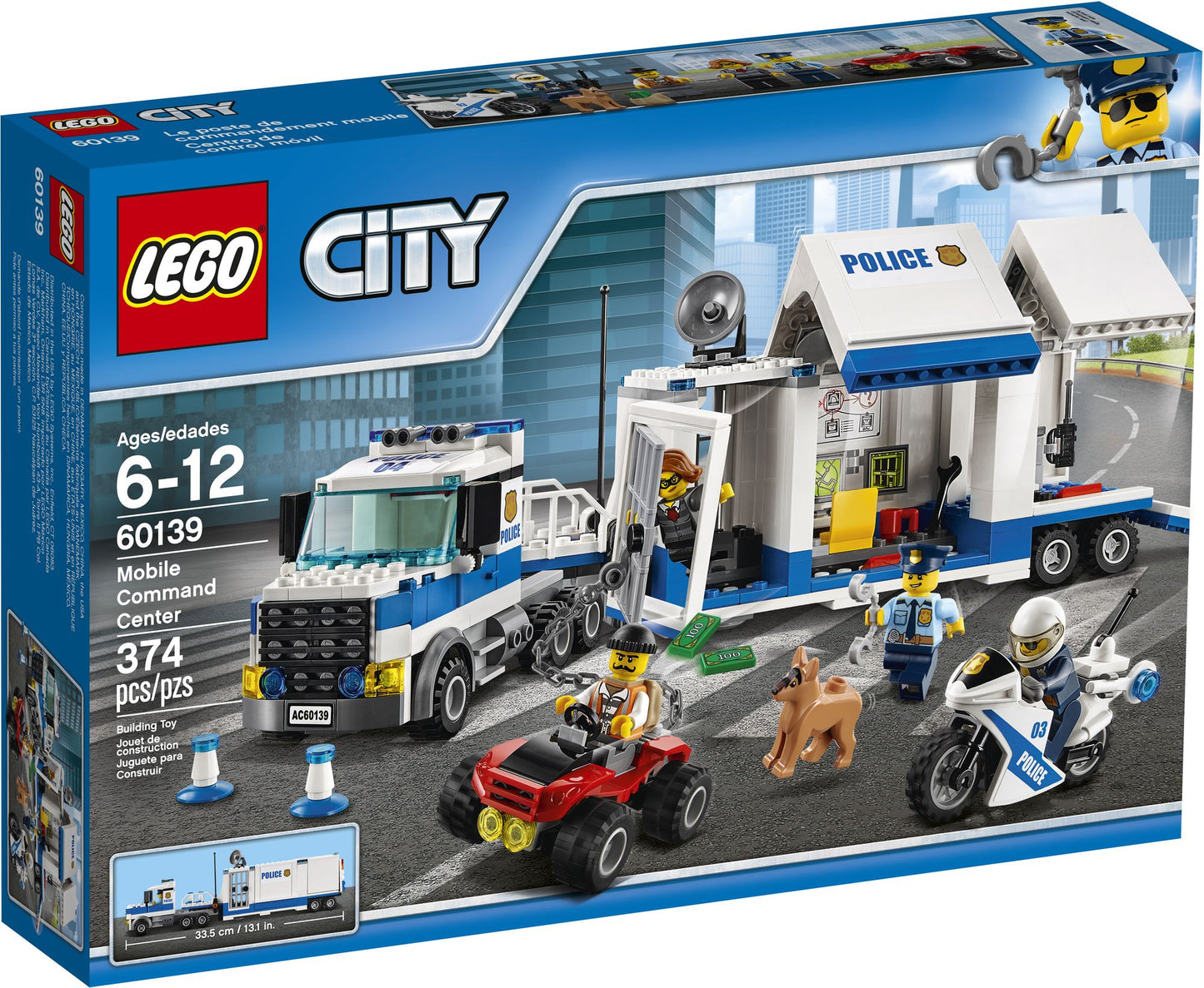 60139 LEGO City Mobile Command Center