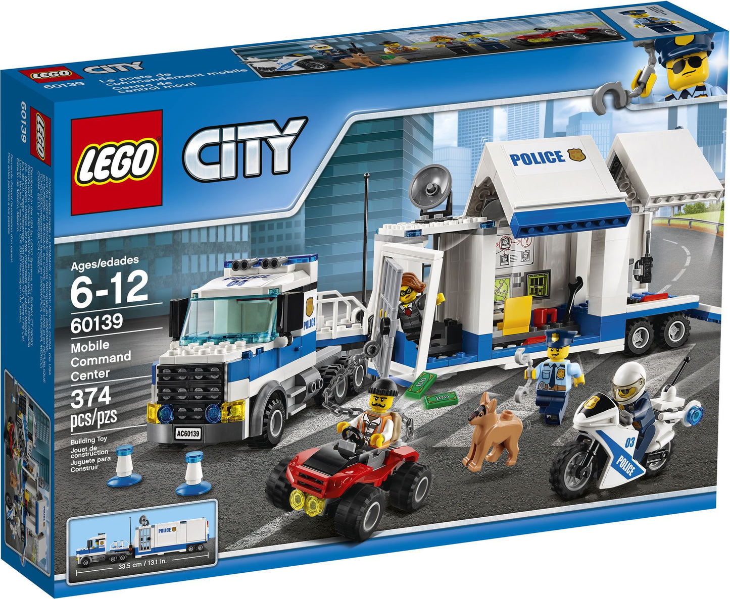 60139 LEGO City Mobile Command Center