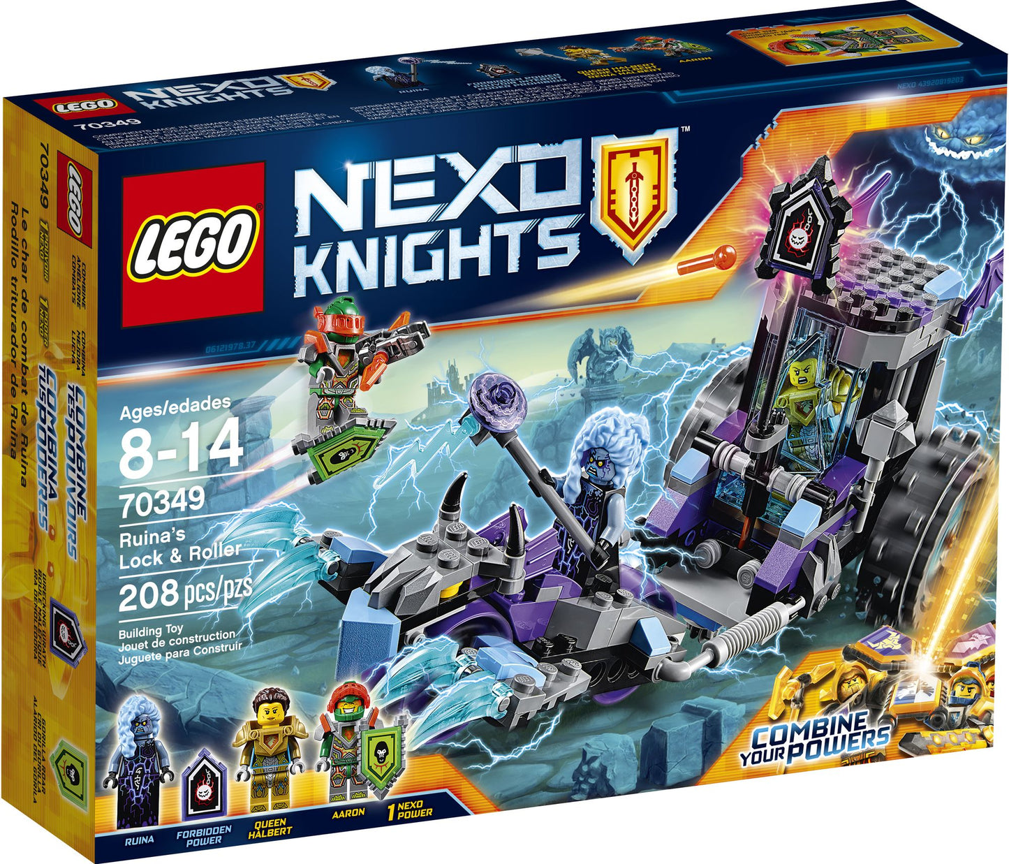 70349 LEGO Nexo Knights Ruina's Lock & Roller