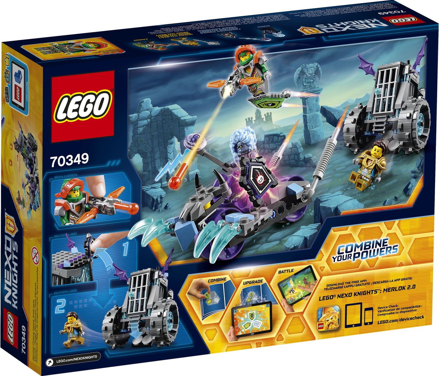 70349 LEGO Nexo Knights Ruina's Lock & Roller