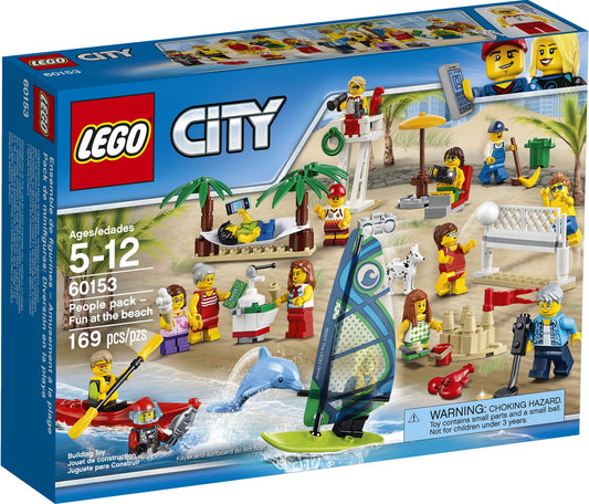 LEGO City 60153 Town People pack Fun at the beach