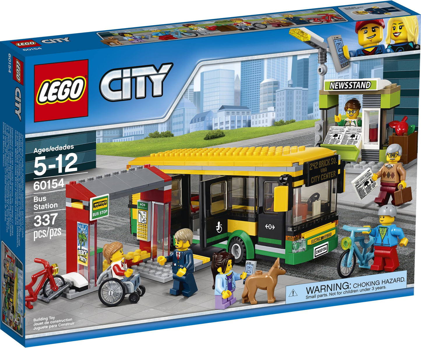 LEGO City 60154 Town Bus Station
