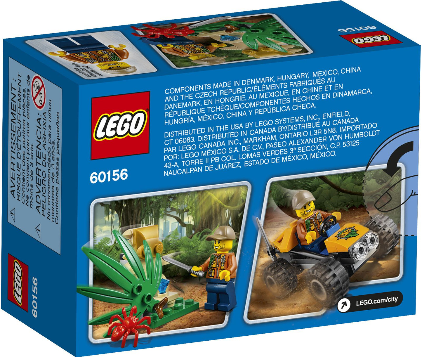 LEGO City 60156 Jungle Explorers Buggy