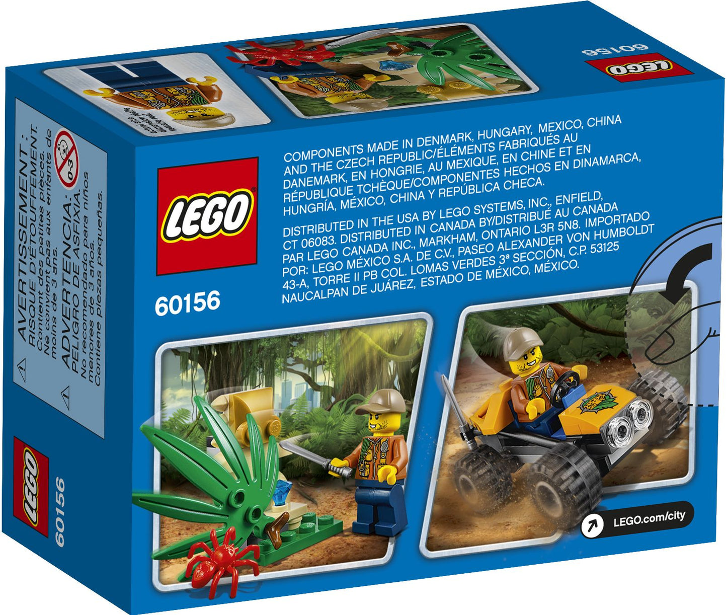 LEGO City 60156 Jungle Explorers Buggy