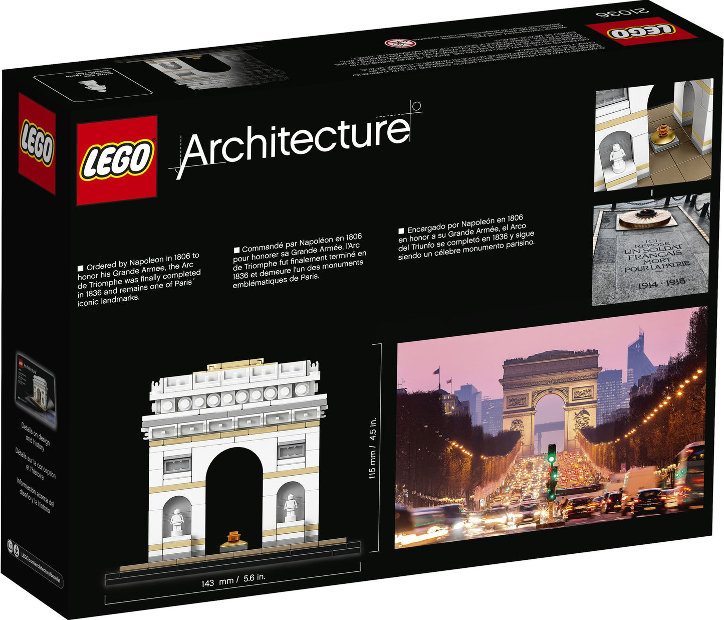 LEGO Architecture Arc 'de Triomphe