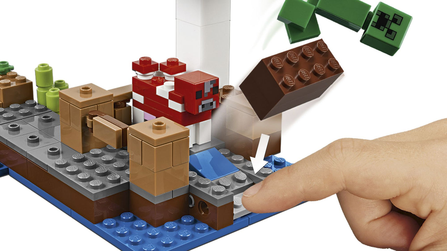 21129 LEGO Minecraft The Mushroom Island