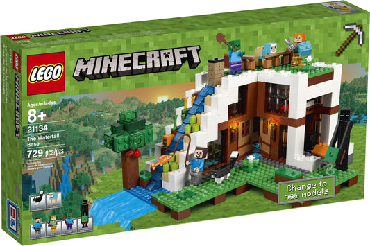 21134 LEGO Minecraft The Waterfall Base