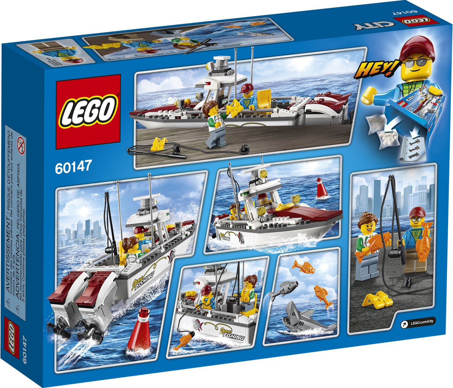 60147 LEGO City Fishing Boat