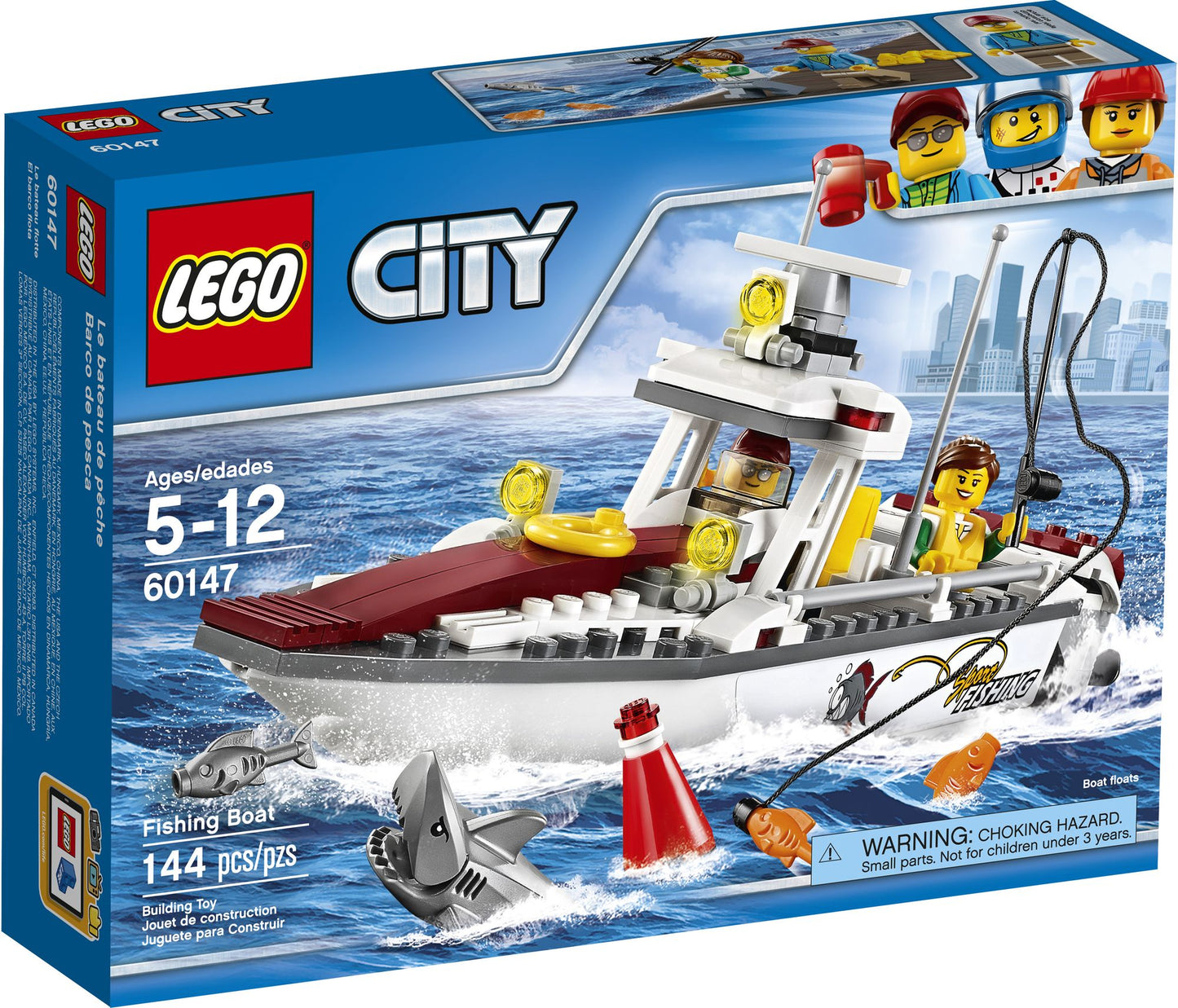 60147 LEGO City Fishing Boat