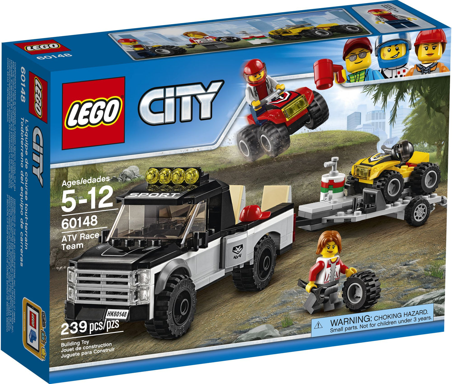 60148 LEGO City ATV Race Team