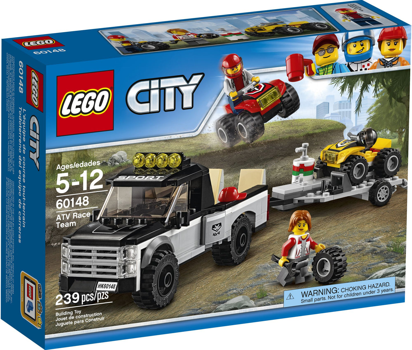 60148 LEGO City ATV Race Team