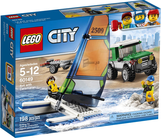 60149 LEGO City 4x4 with Catamaran